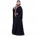 Afghani embroidered Kaftan abaya- Navy Blue